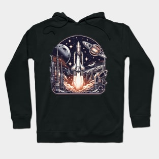 Exploring space Hoodie